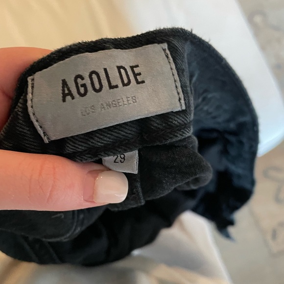 Black agolde jeans - Picture 2 of 4